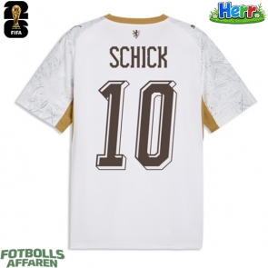Tjeckien Patrik Schick #10 Bortatröja VM 2026 Kortärmad